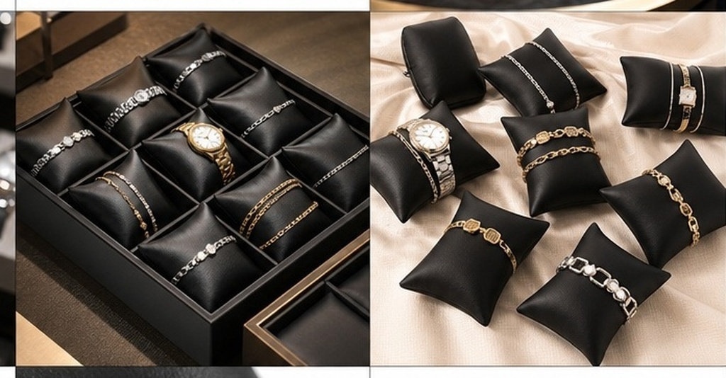 12pcs Watch Pillows Pu Jewelry - Watch Display Box 评论和价格