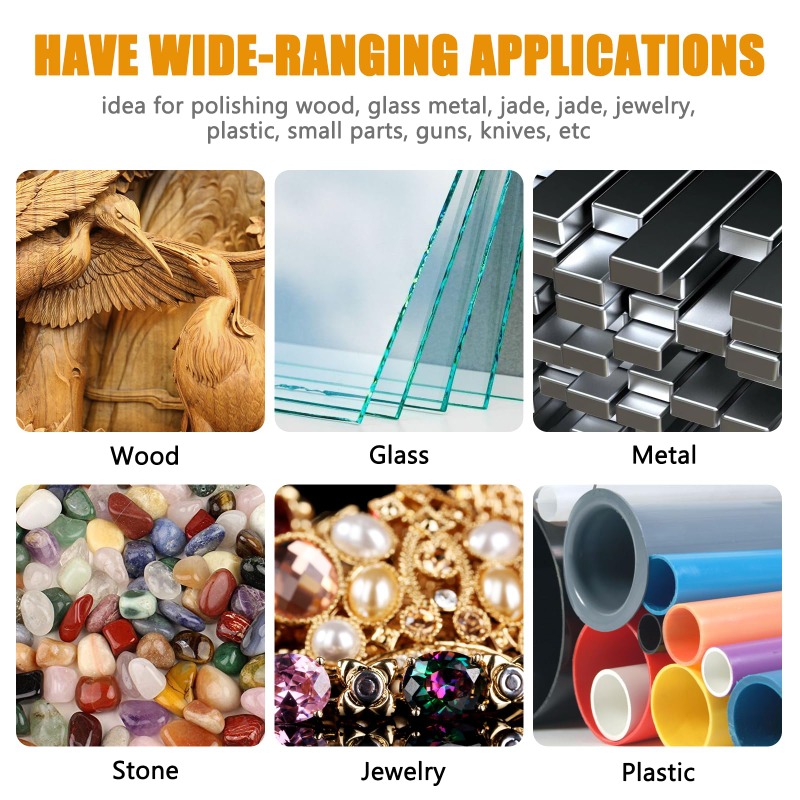 36Pcs/Set Wool Felt Polishing  - Jewelry For Watches 评论和价格